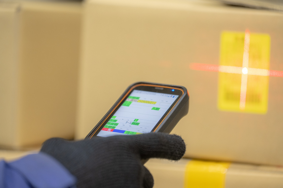 入庫管理の徹底